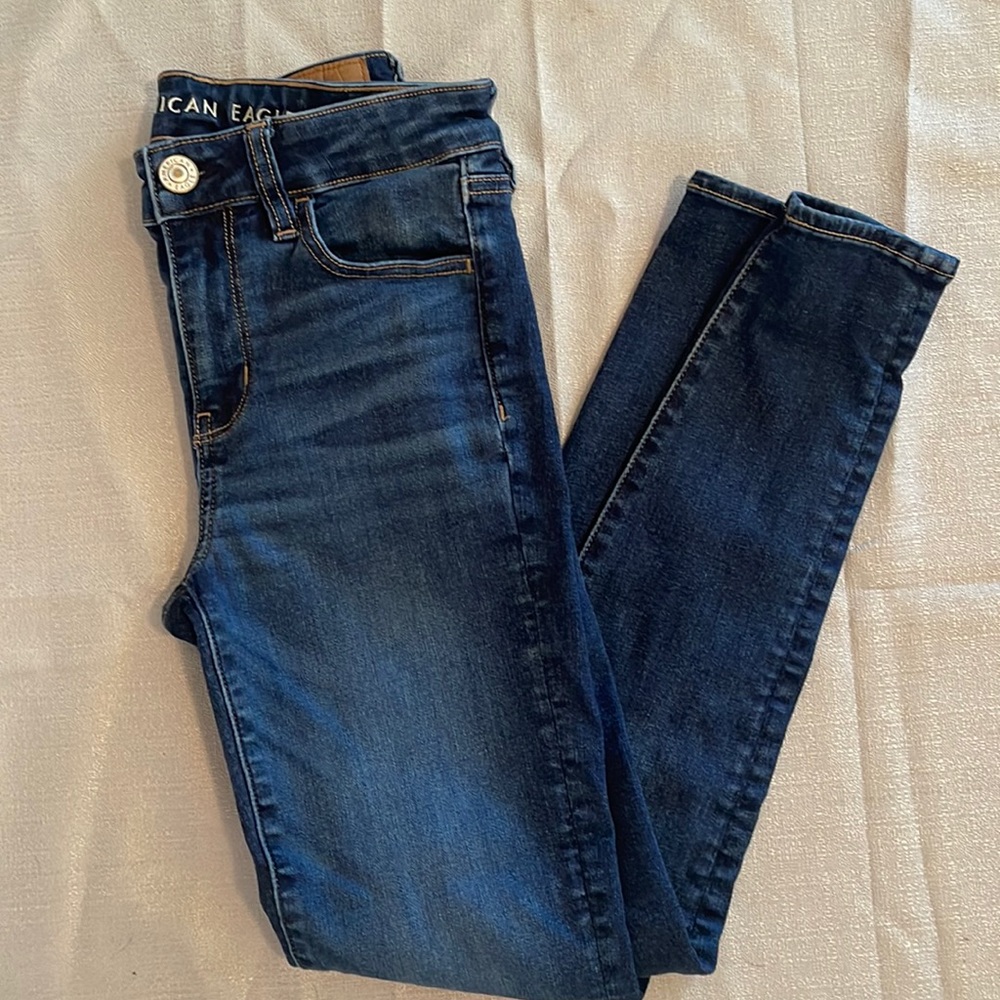 American Eagle High Rise Jeggings Size 4